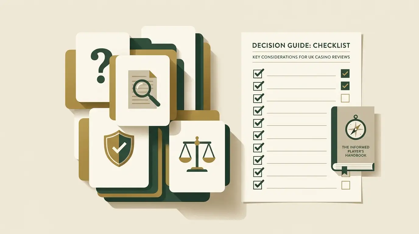 LuckyWave casino FAQ and decision checklist illustration for UK players before depositing